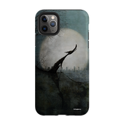 iPhone Tough Case - Wolf Moon By Maja Lindberg