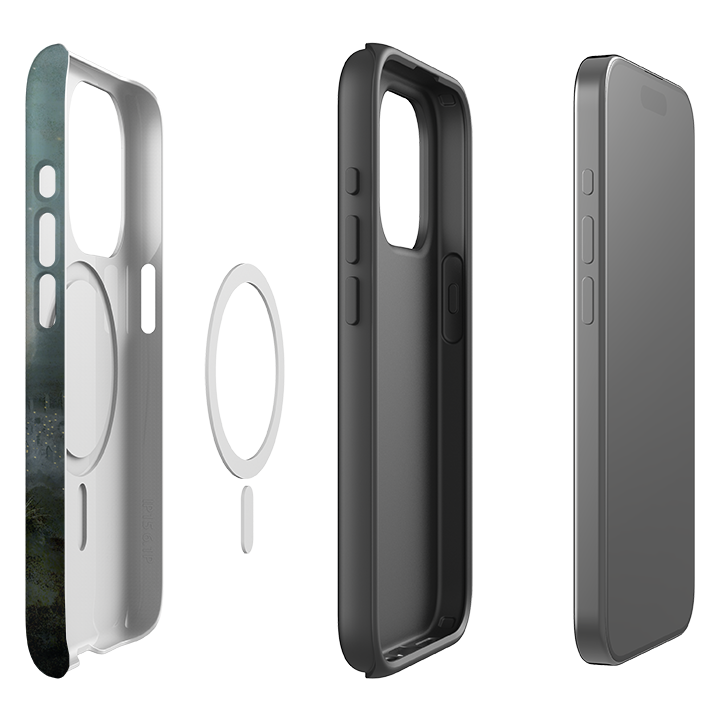 iPhone MagSafe Tough Case - Wolf Moon By Maja Lindberg