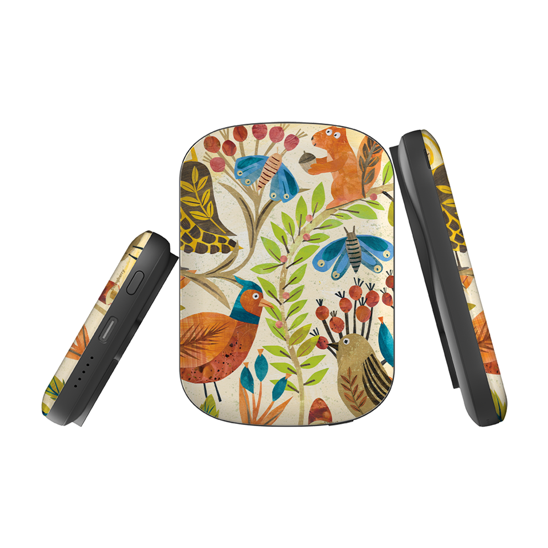 MagSafe Power Bank - Woodland Friends By Tracey English