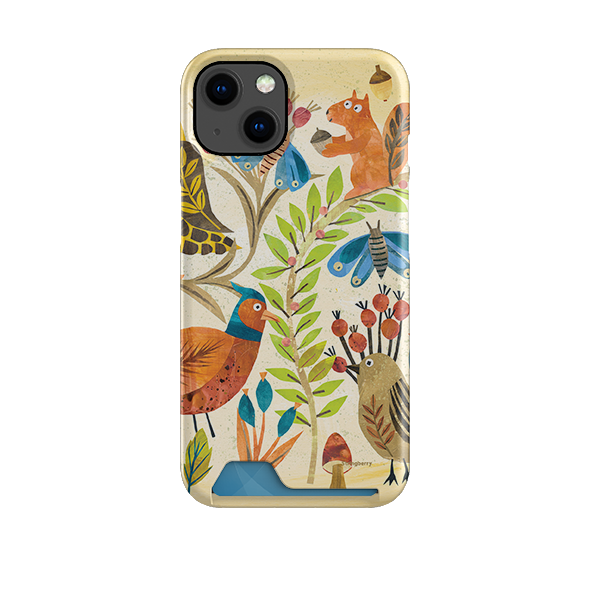 Woodland Friends Case and Card Case By Tracey English