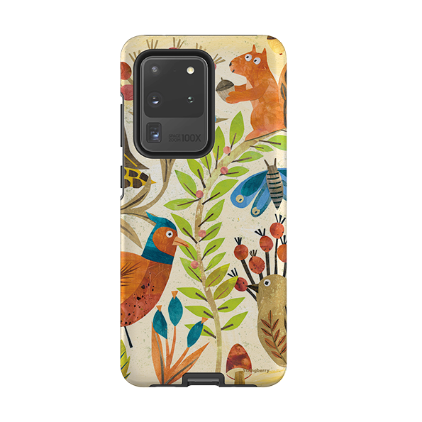 Samsung Tough Case - Woodland Friends By Tracey English
