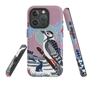 iPhone MagSafe Tough Case -  Woodpecker Pale By Kate Heiss