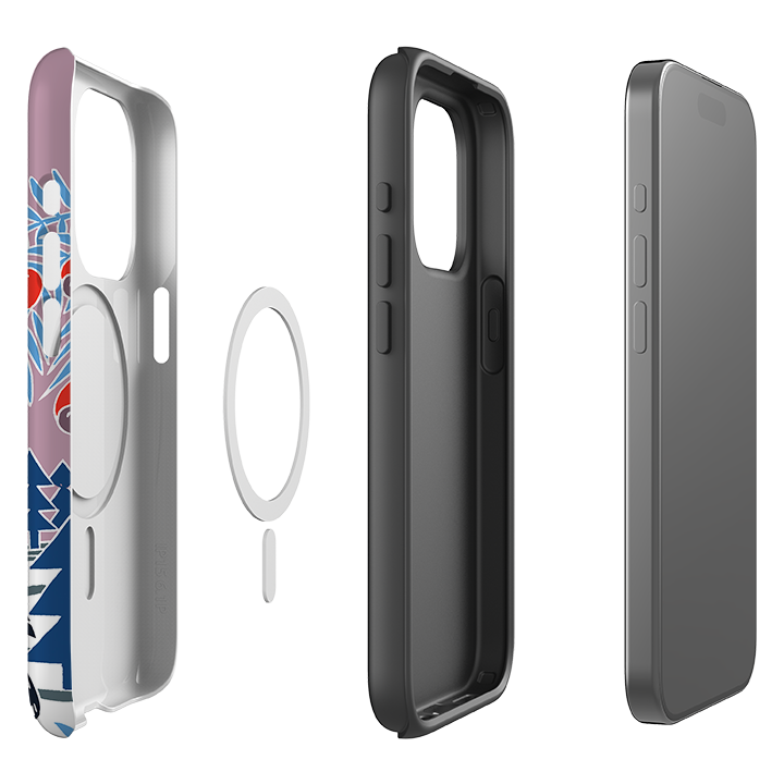 iPhone MagSafe Tough Case -  Woodpecker Pale By Kate Heiss
