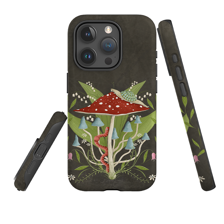 iPhone Tough Case - Worm By Maja Lindberg