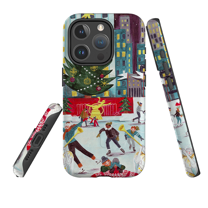 iPhone MagSafe Tough Case -  Xmas In New York By Caroline Bonne Muller