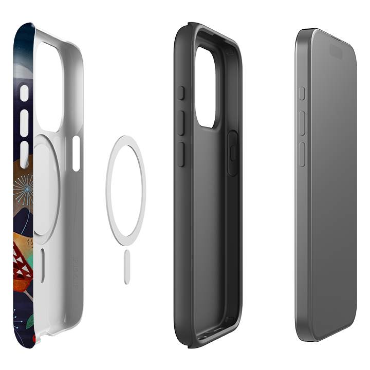 iPhone MagSafe Tough Case - Xmas Party By Bex Parkin