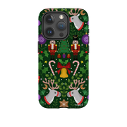 iPhone Tough Case - Xmas Pattern I By Bex Parkin