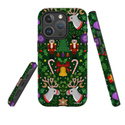 iPhone MagSafe Tough Case - Xmas Pattern I By Bex Parkin