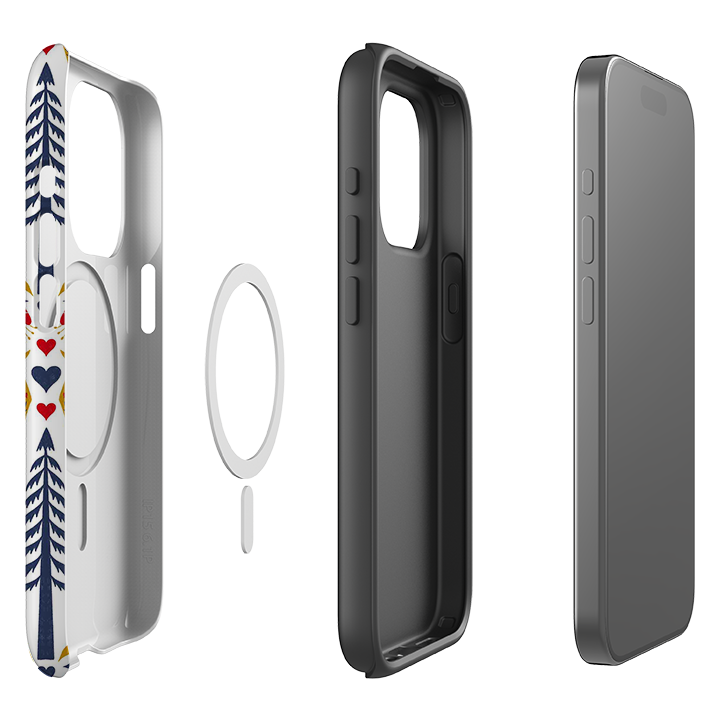 iPhone MagSafe Tough Case -  Xmas Pattern II By Suzy Taylor