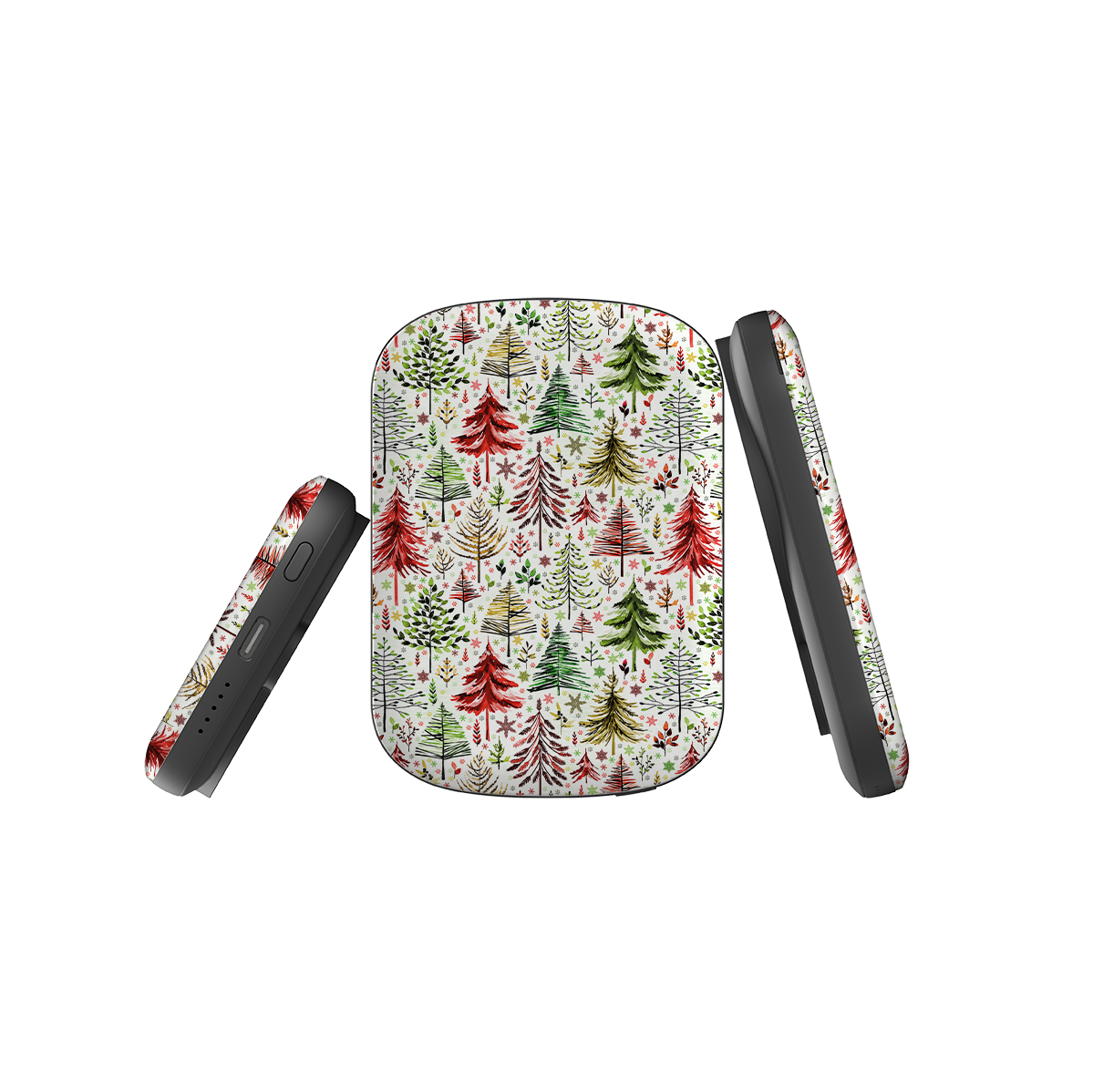 MagSafe Power Bank - Xmas Trees By Elisabeth Haager