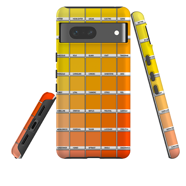 Google Tough Case -  Yellow Chromology By Kitty Joseph