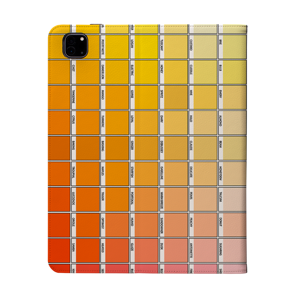 Yellow Chromology By Kitty Joseph iPad pro Case