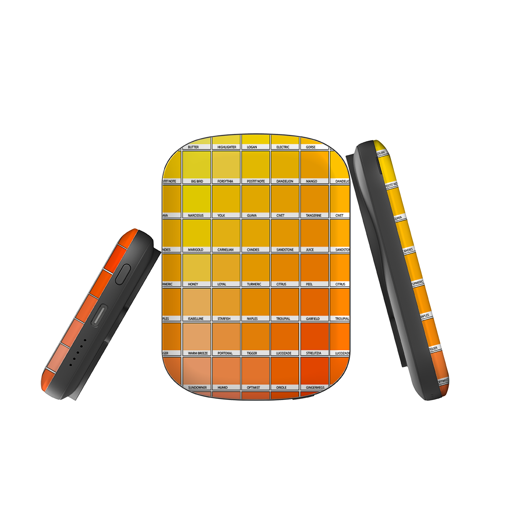 MagSafe Power Bank - Yellow Chromology By Kitty Joseph