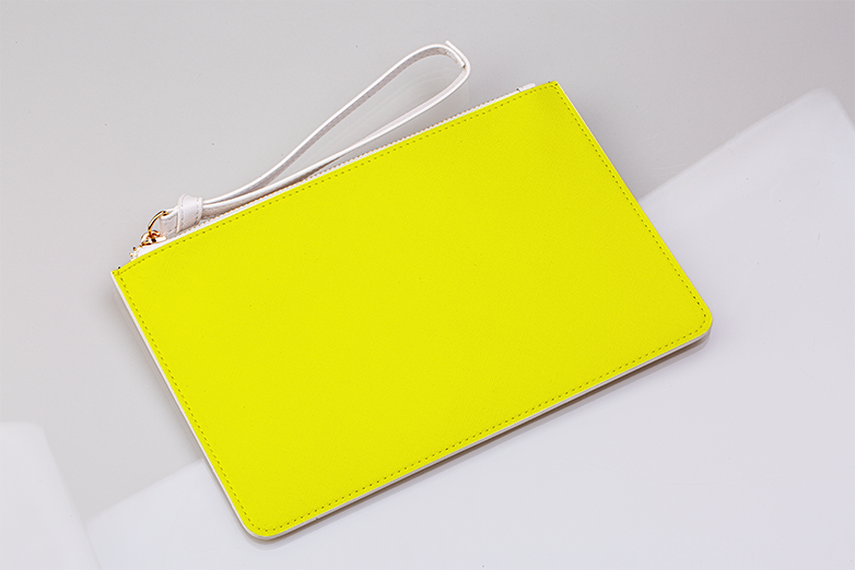 Yellow Clutch Bag