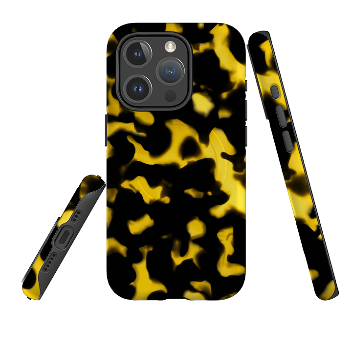 iPhone MagSafe Tough Case - Yellow Lava