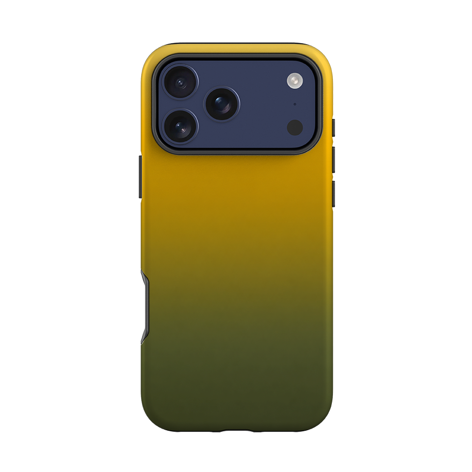 iPhone Tough Case - Yellow Ombre