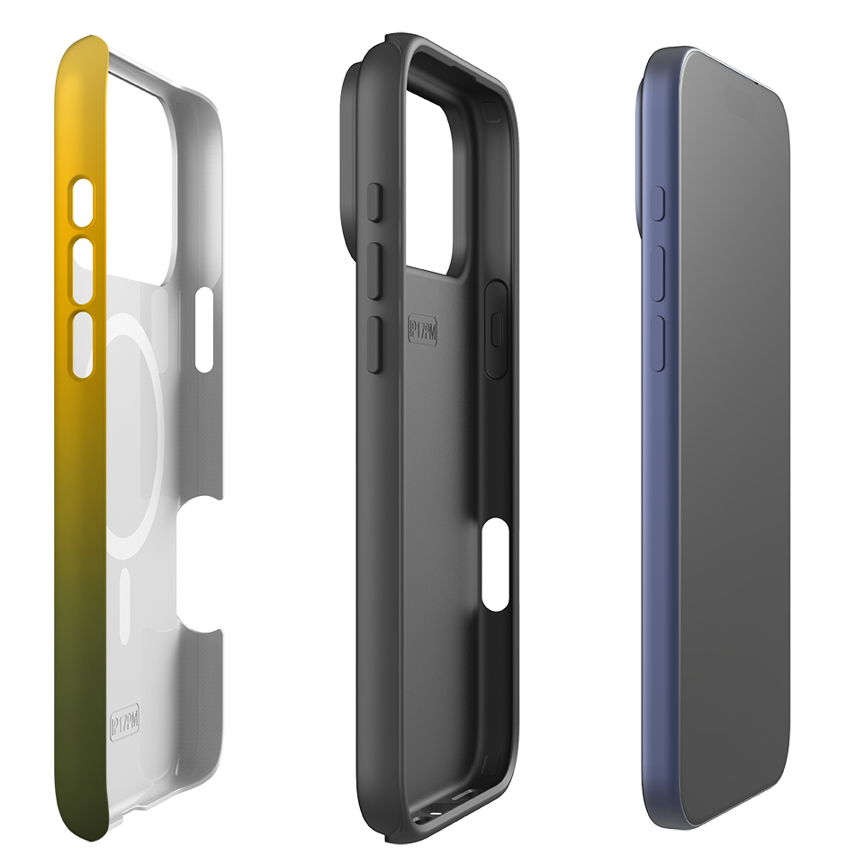 iPhone MagSafe Tough Case - Yellow Ombre