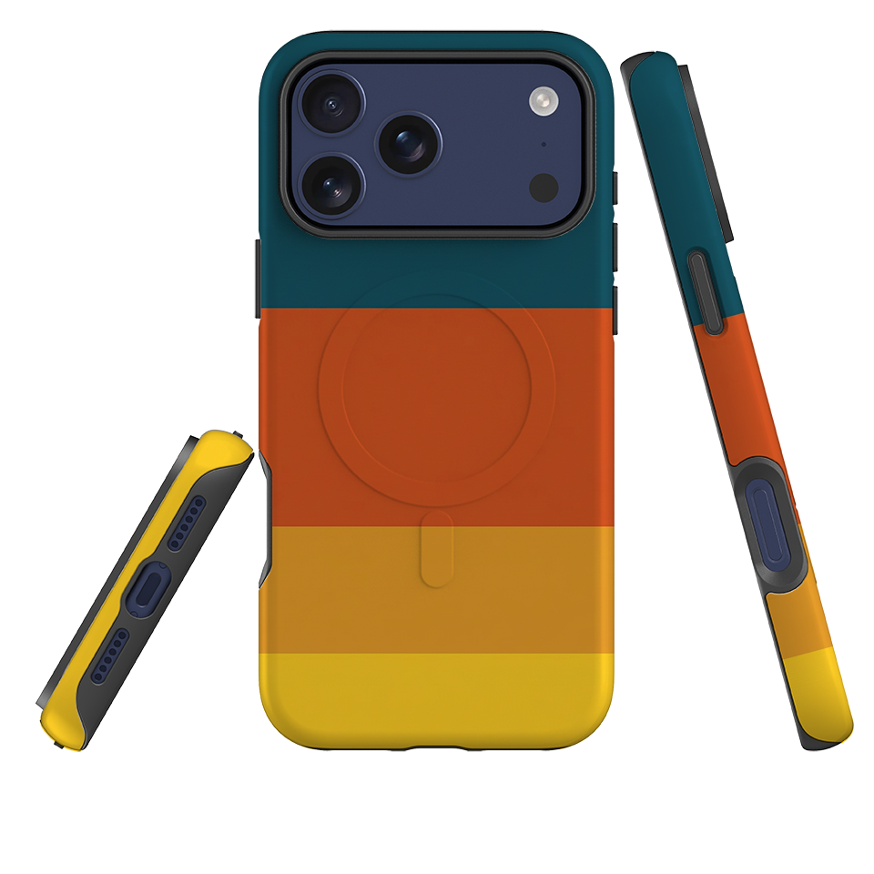 iPhone MagSafe Tough Case - Yellow Orange Gradient