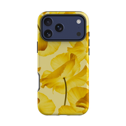 iPhone Tough Case - Yellow Poppy