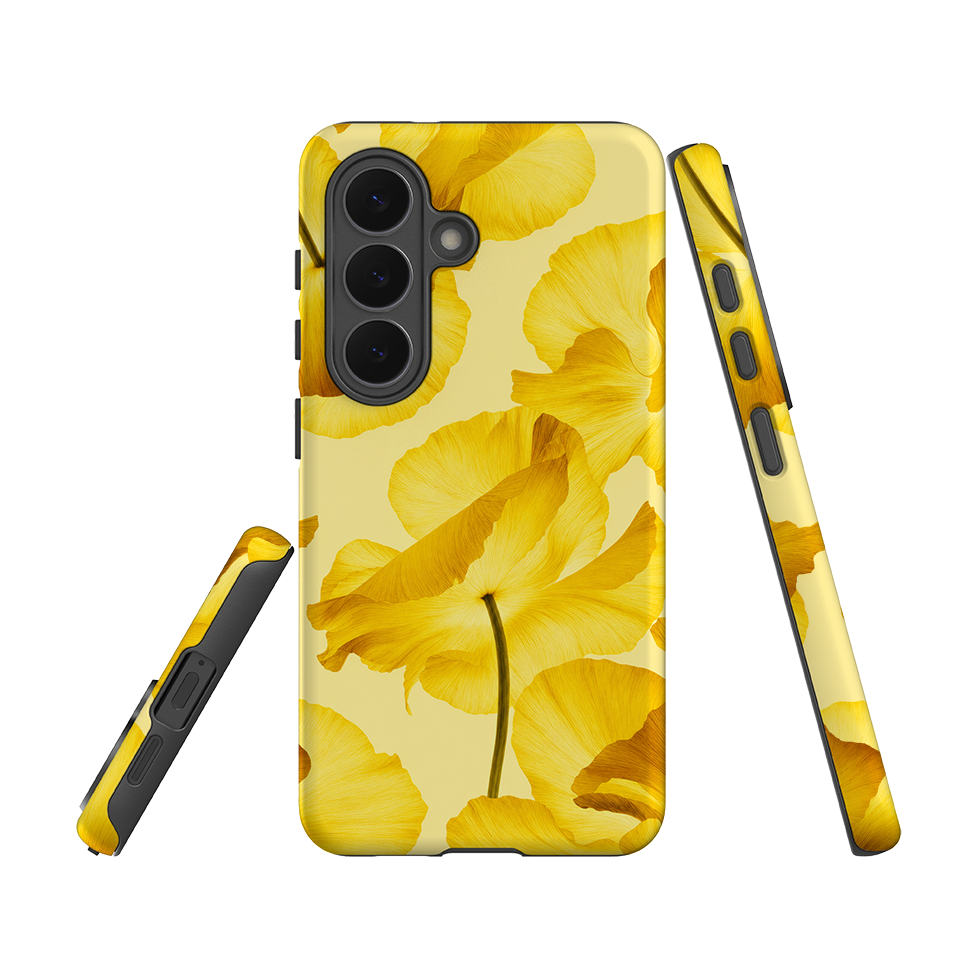 Samsung Tough Case - Yellow Poppy