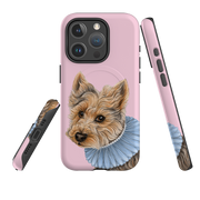iPhone MagSafe Tough Case - Yorkie 2 By Catherine Rowe