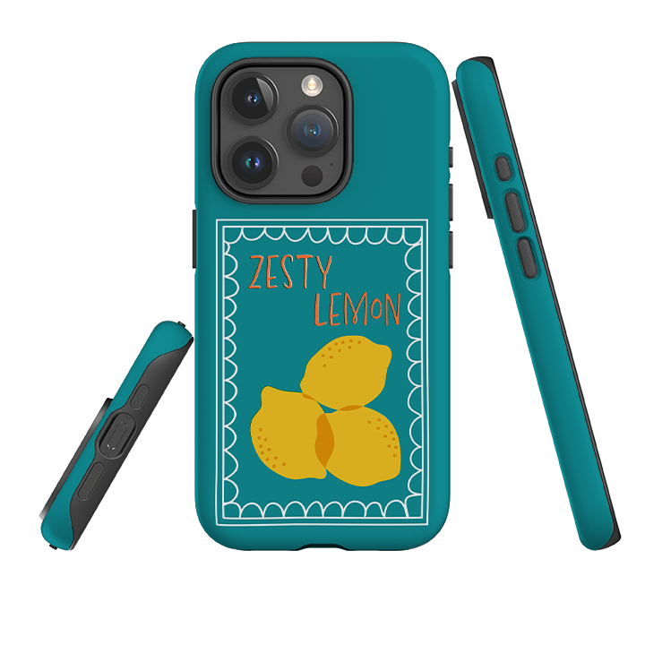 iPhone Case - Zesty Lemons