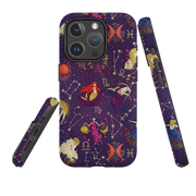 iPhone MagSafe Tough Case - Zodiac Pattern By Maja Lindberg