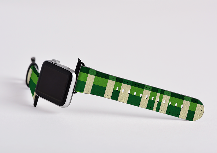 Absinth Check Apple Watch Strap