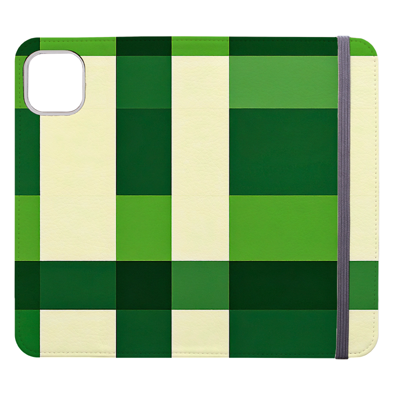 Absinth Check Wallet Case