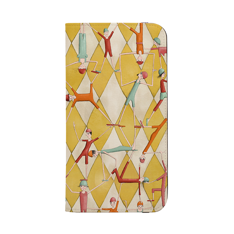 Acrobats Wallet Case By Maja Lindberg