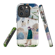 iPhone MagSafe Tough Case -  Across Snowy Fields By Bex Parkin