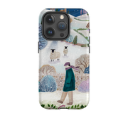 iPhone Tough Case - Across Snowy Fields By Bex Parkin
