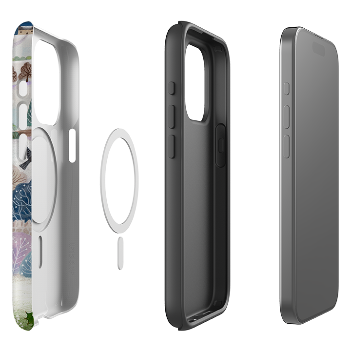 iPhone MagSafe Tough Case -  Across Snowy Fields By Bex Parkin