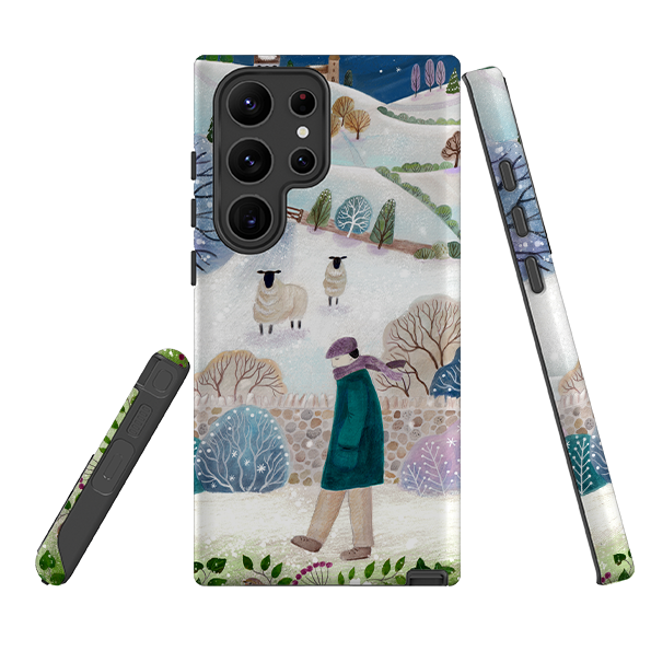 Samsung Tough Case - Across Snowy Fields By Bex Parkin