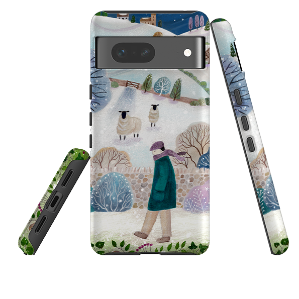 Google Tough Case - Across Snowy Fields By Bex Parkin