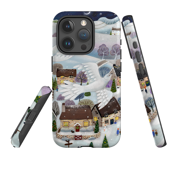 iPhone Tough Case - Advent Doves By Bex Parkin