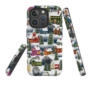 iPhone MagSafe Tough Case - Advent Street Town By Abby Jacobs