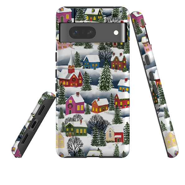 Google Tough Case - Advent Street Town By Abby Jacobs
