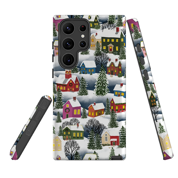 Samsung Tough Case - Advent Street Town By Abby Jacobs