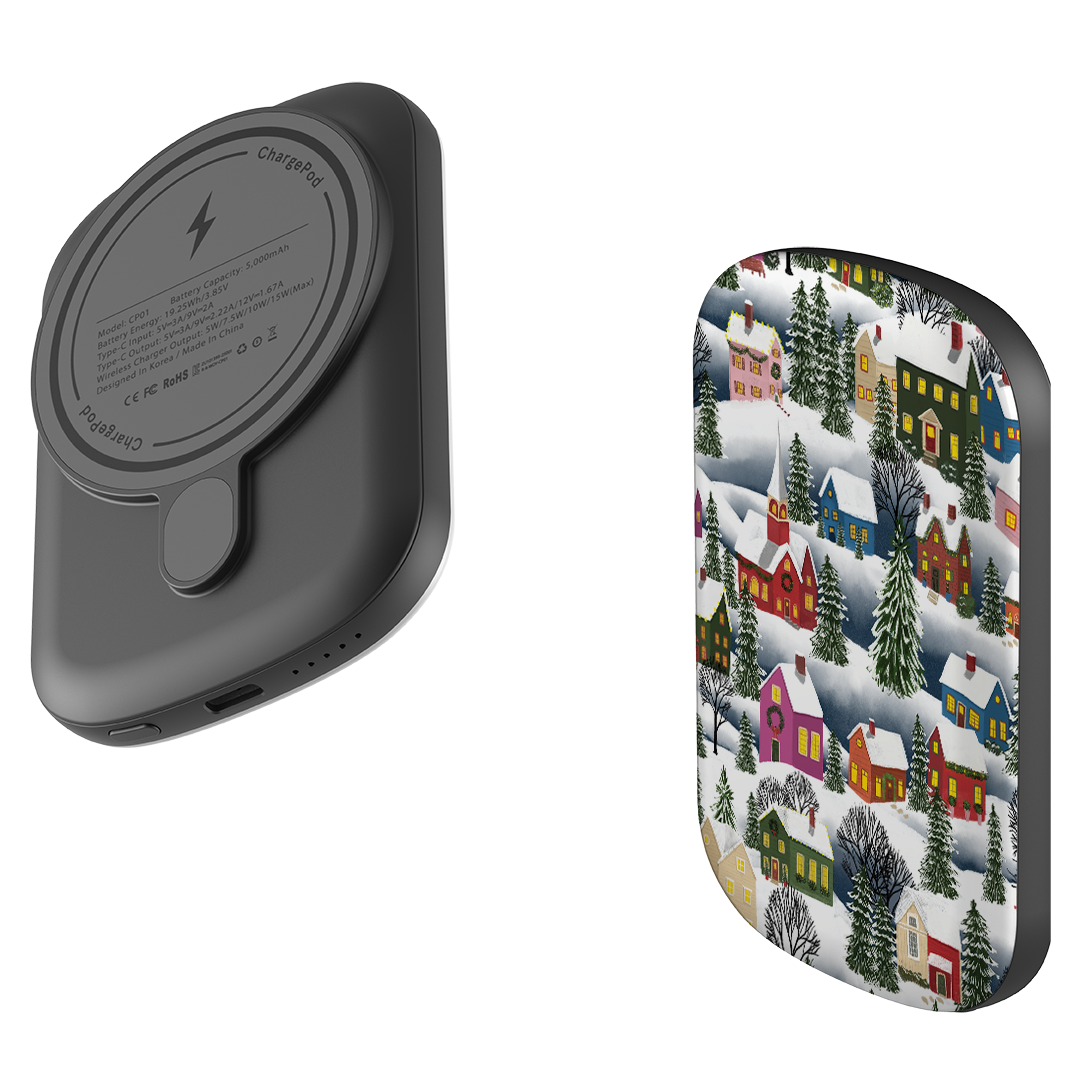 MagSafe Power Bank - Advent Street Town By Abby Jacobs