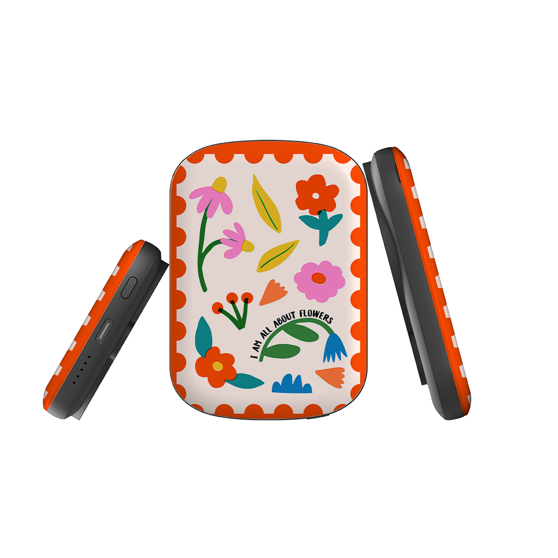 MagSafe Power Bank - All About Flowers