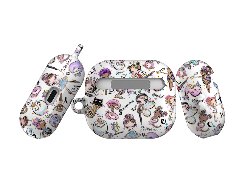 Alphabet Pattern Airpod Case Gen 3