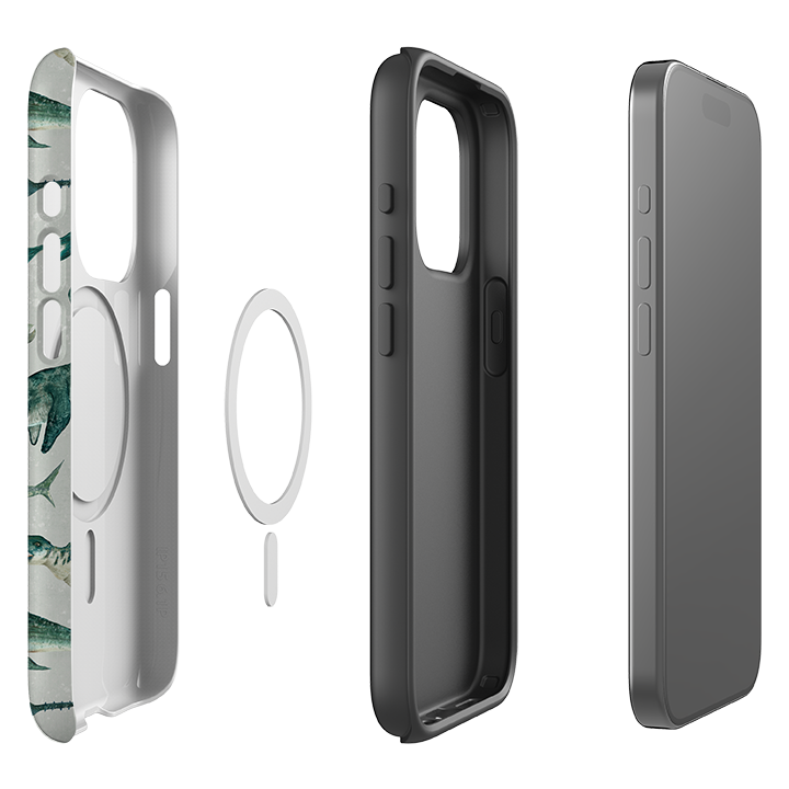 iPhone MagSafe Tough Case - Ancient Oceans By Katherine Quinn