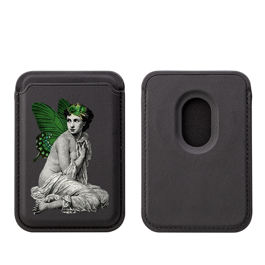Angel II MagSafe Wallet- Black