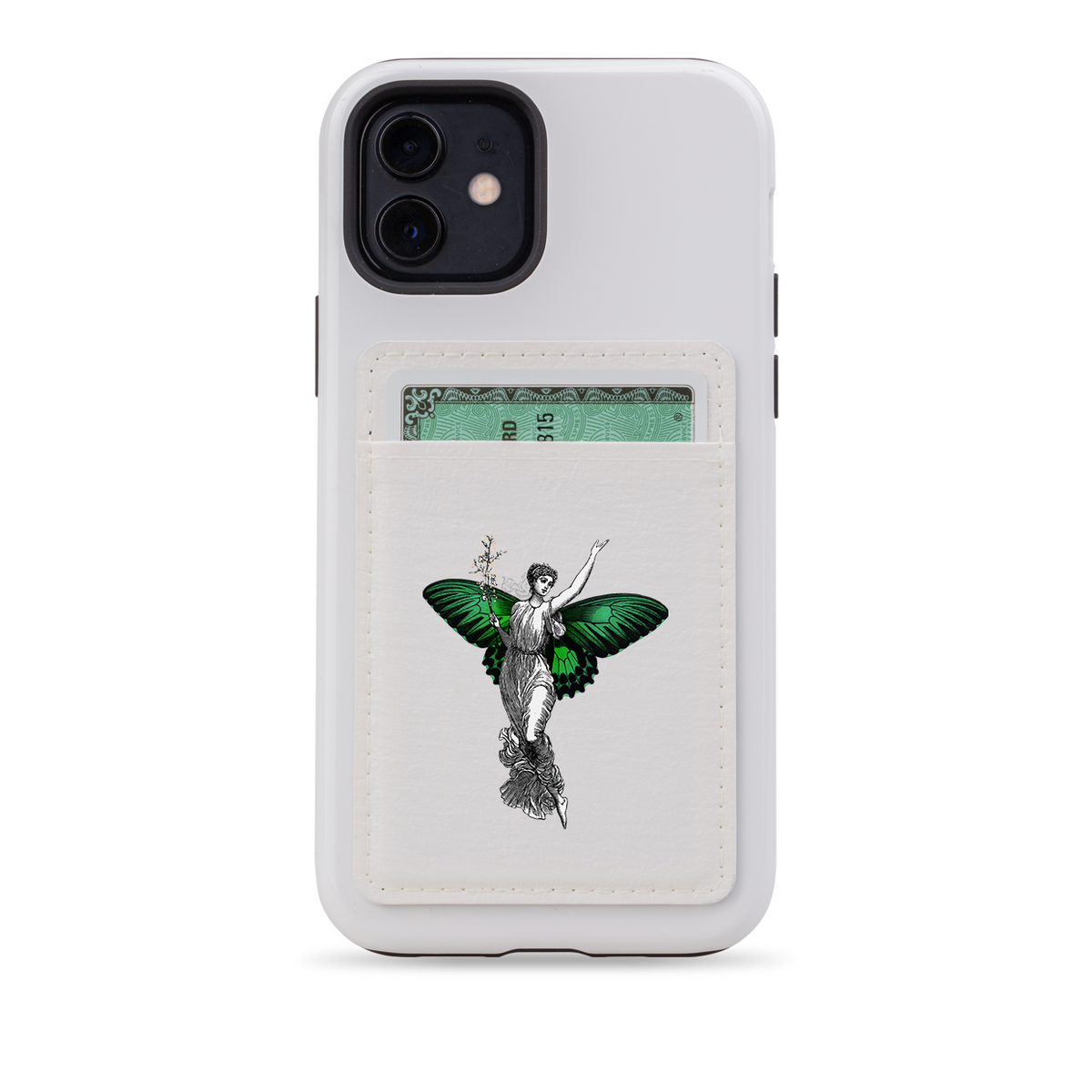 Angel MagSafe Wallet – Weiß