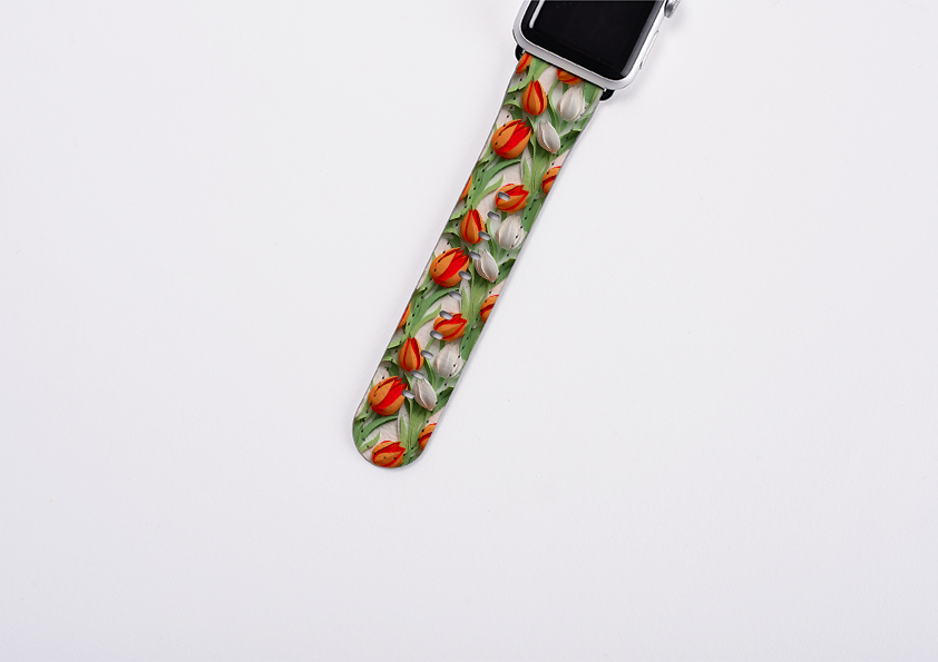 Apeldoorn Tulips Apple Watch Strap