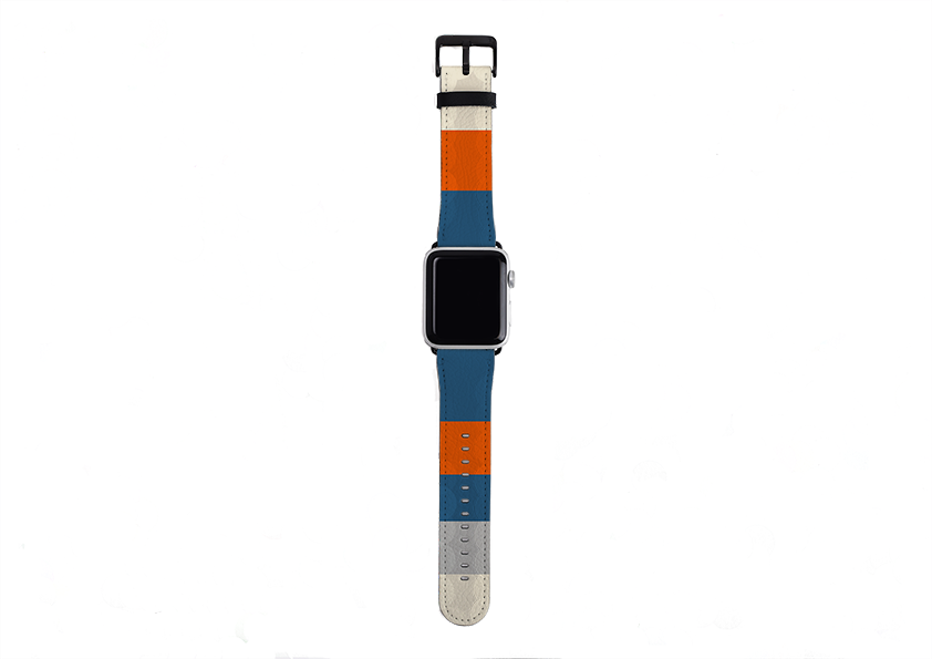 Apple Watch Strap- Dubai Chroma Horizontal Stripe