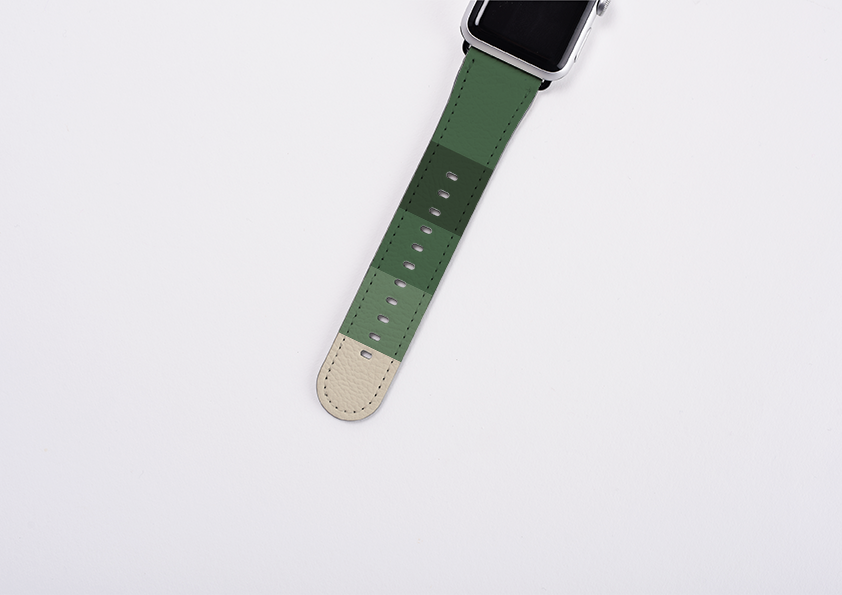 Apple Watch Strap- Hong Kong Chroma Horizontal Stripe