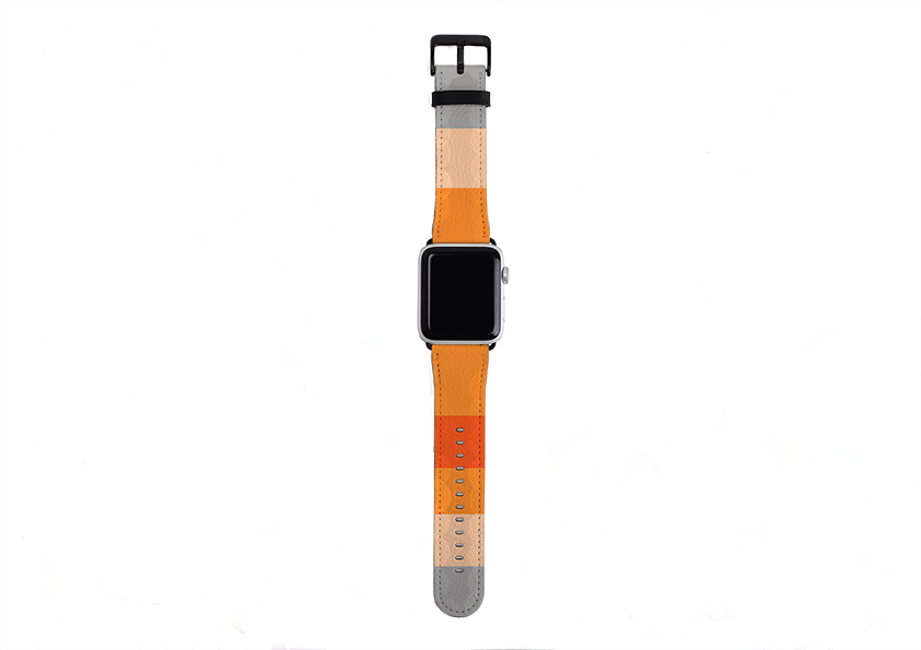 Apple Watch Strap- London Chroma Horizontal Stripe