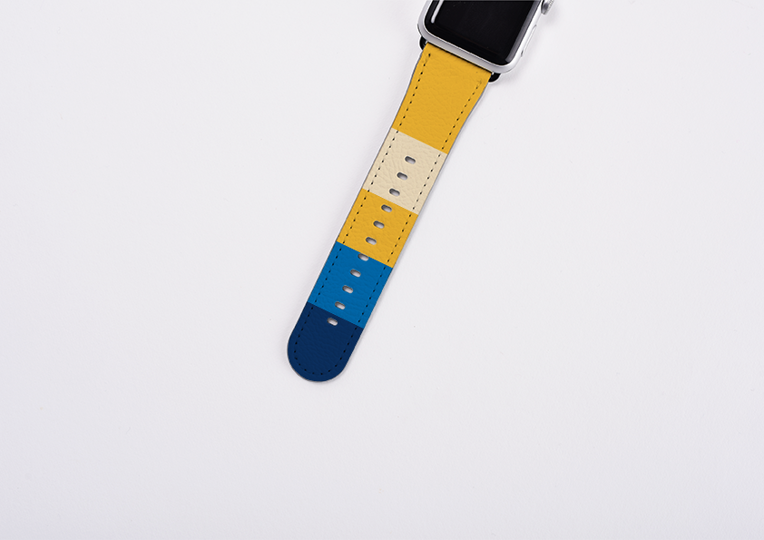 Apple Watch Strap- New York Chroma Horizontal Stripe